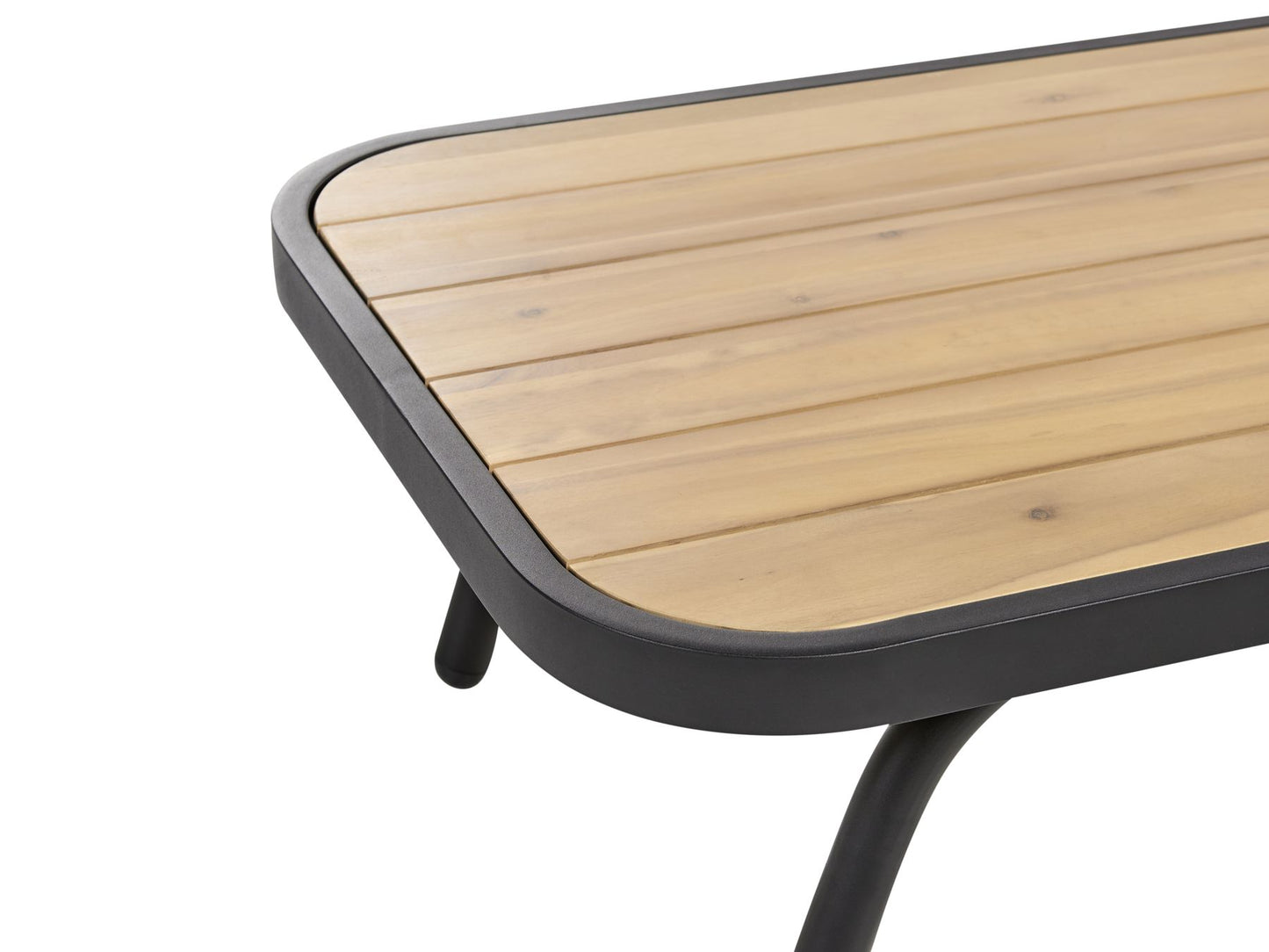 Garden Lounge Set with Table 4 Seater MINOZZO Certified Acacia Wood Olive Green