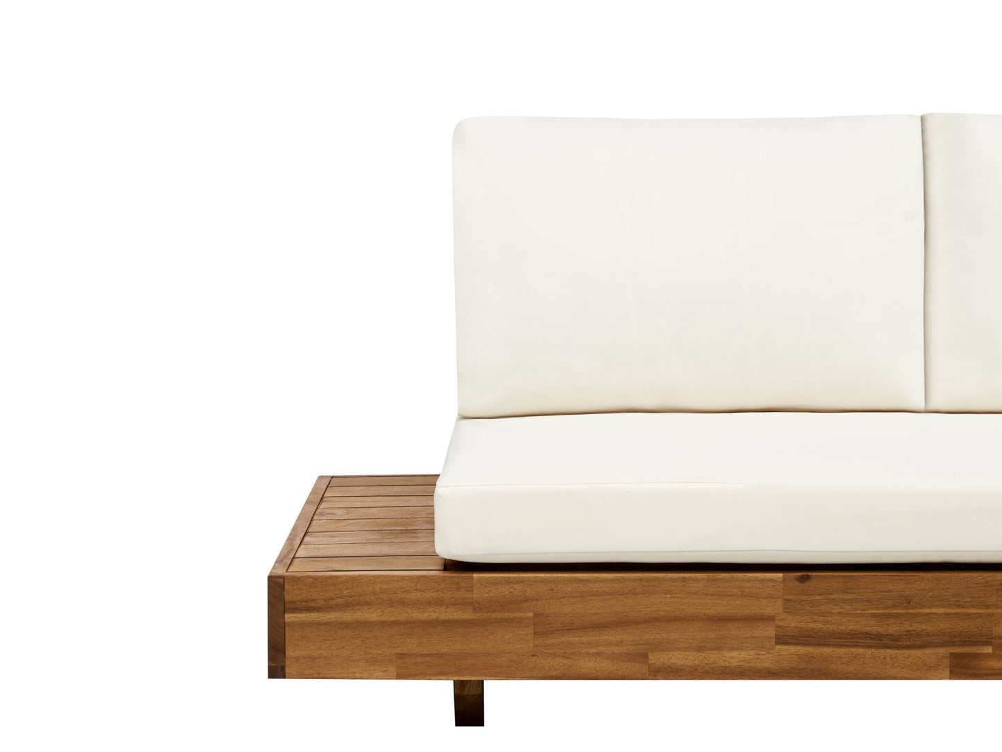 Garden Sofa 3 Seater MARETTIMO Certified Acacia Wood Brown