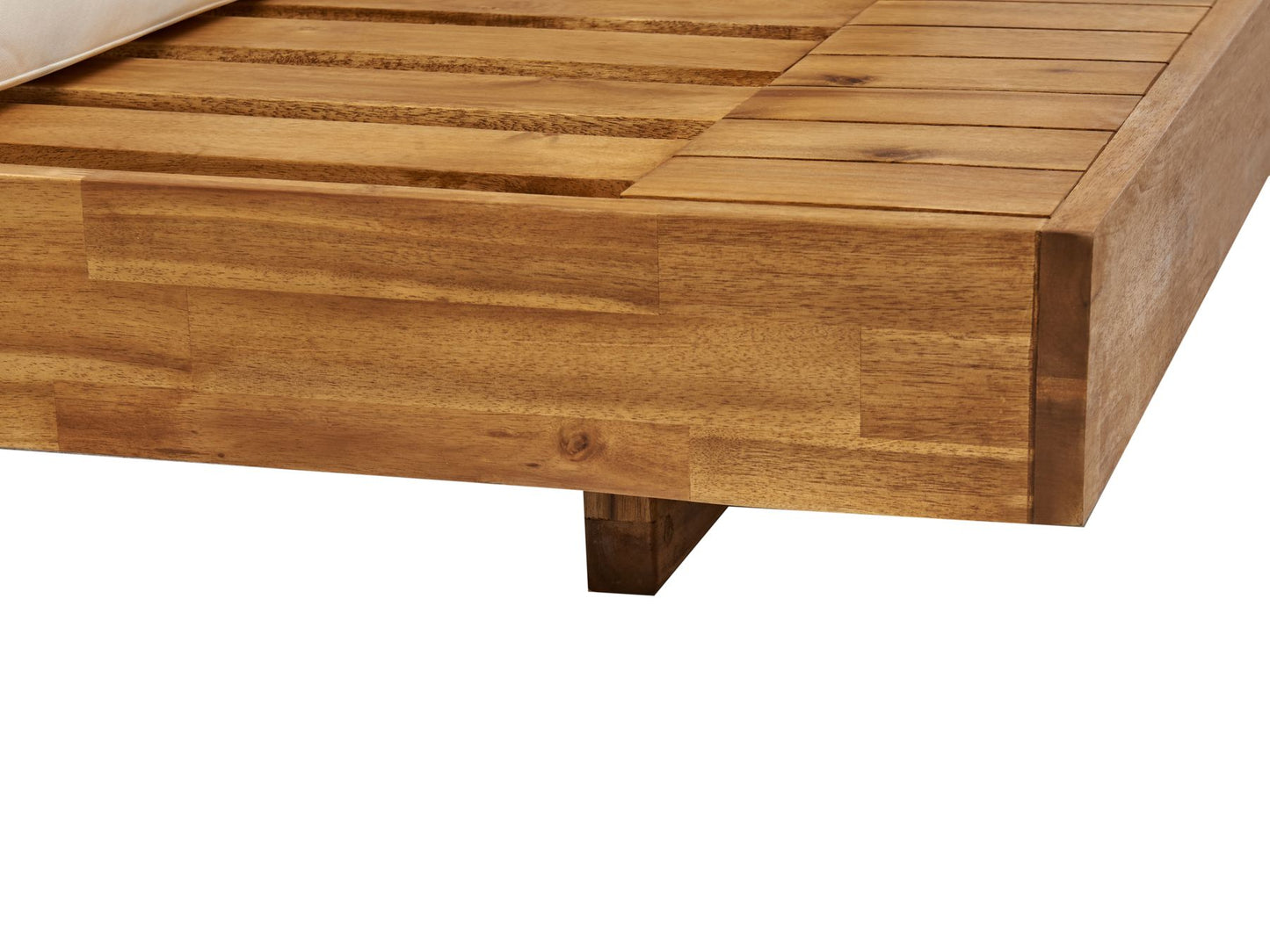 Garden Sofa 3 Seater MARETTIMO Certified Acacia Wood Brown