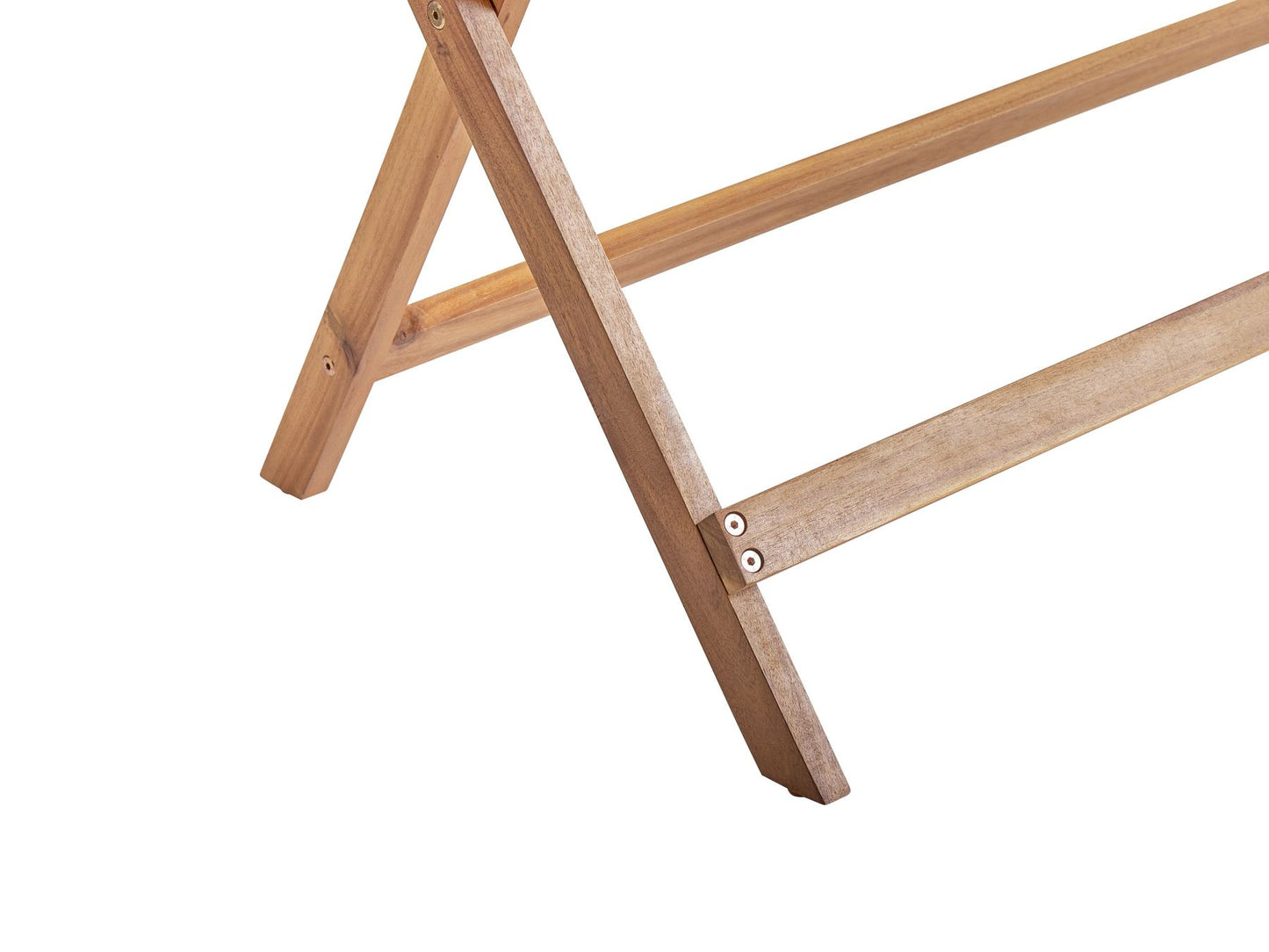 Garden Dining Set 4 Seater PROSSEDI Acacia Wood Beige