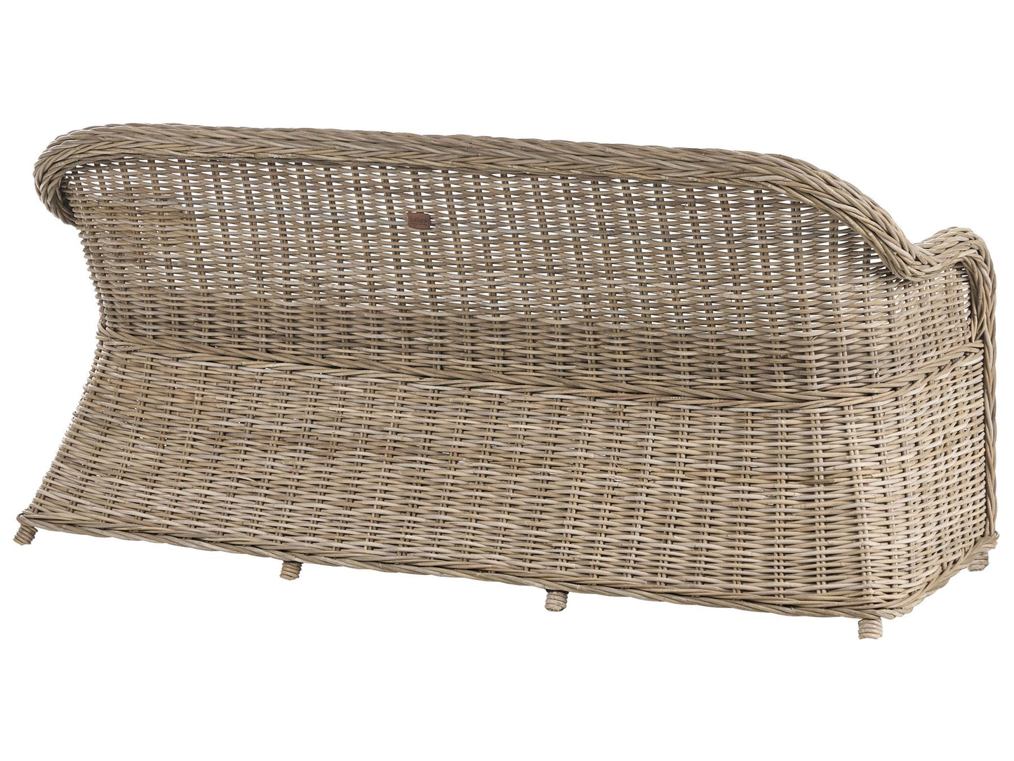 Garden Sofa 3 Seater SUSUA Rattan Natural