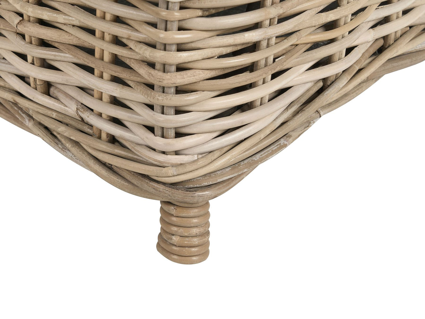 Garden Ottoman cm Rattan Natural