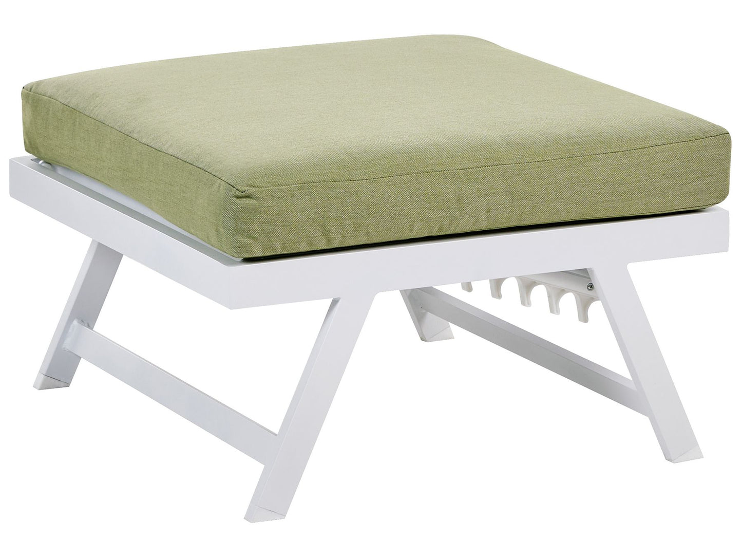 Garden Corner Sofa with Table 5 Seater COCCORINO Metal Green