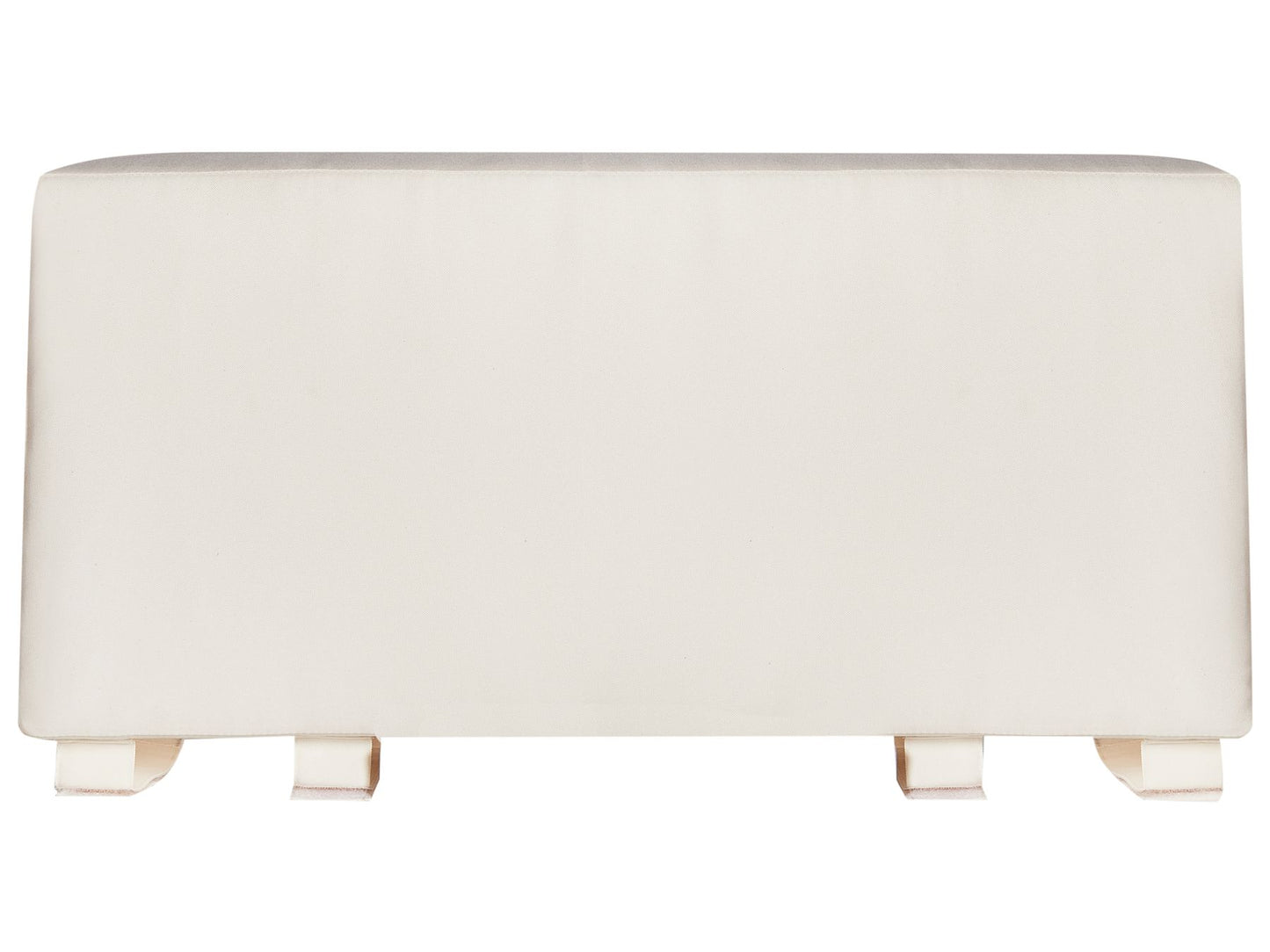 Garden Lounge Set with Table 4 Seater GIAVENO Acacia Wood Off-White