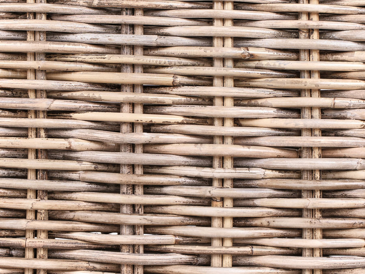 Garden Rattan Corner Sofa Grey