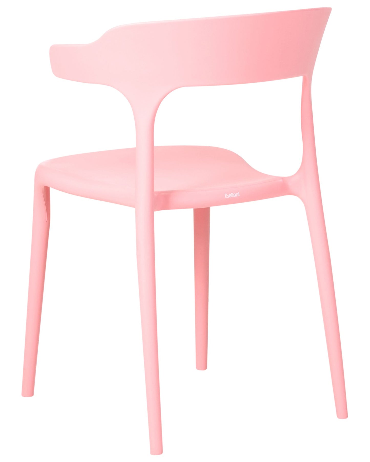 Set of 4 Garden Chairs GUBBIO Pink