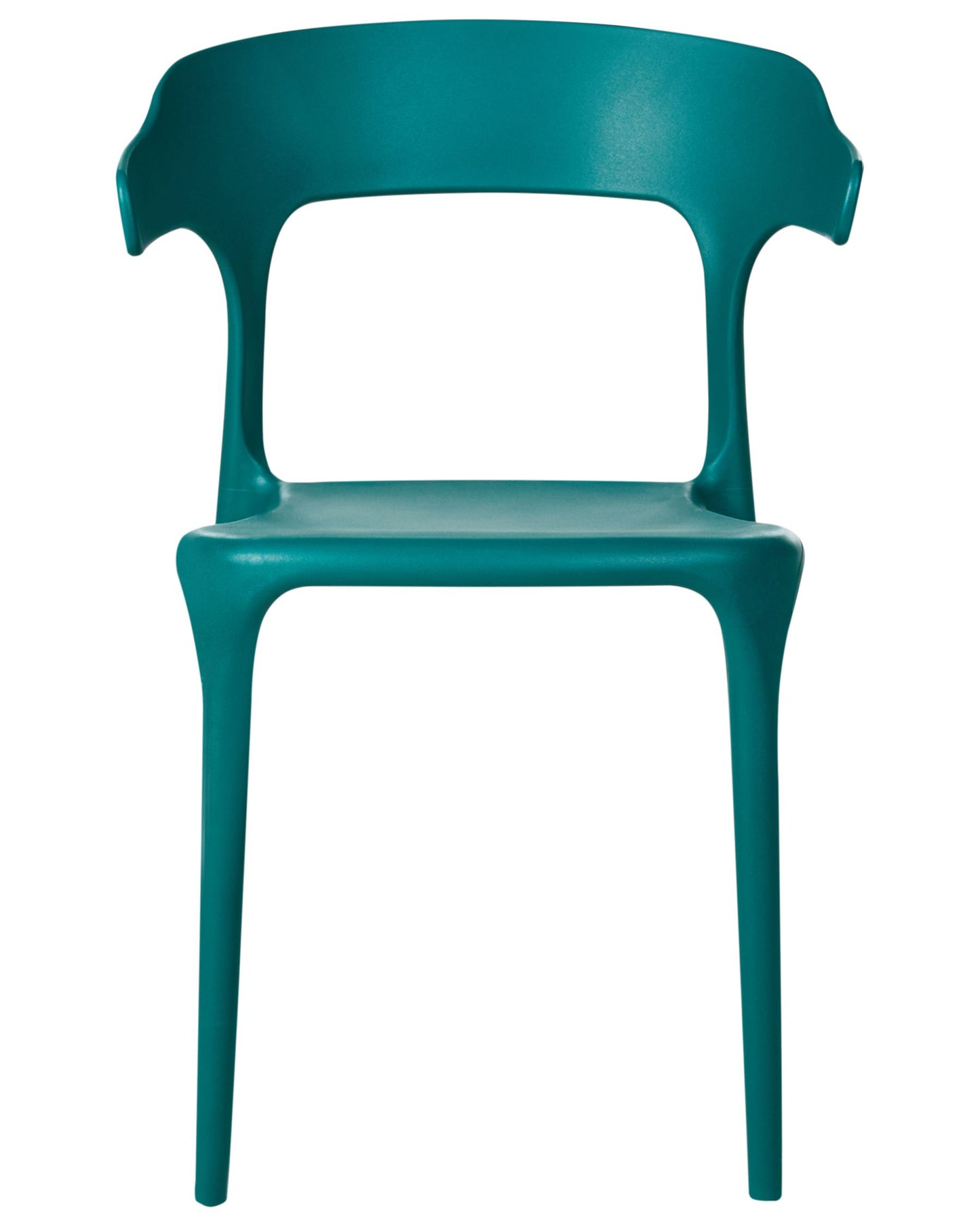 Set of 4 Garden Chairs GUBBIO Teal