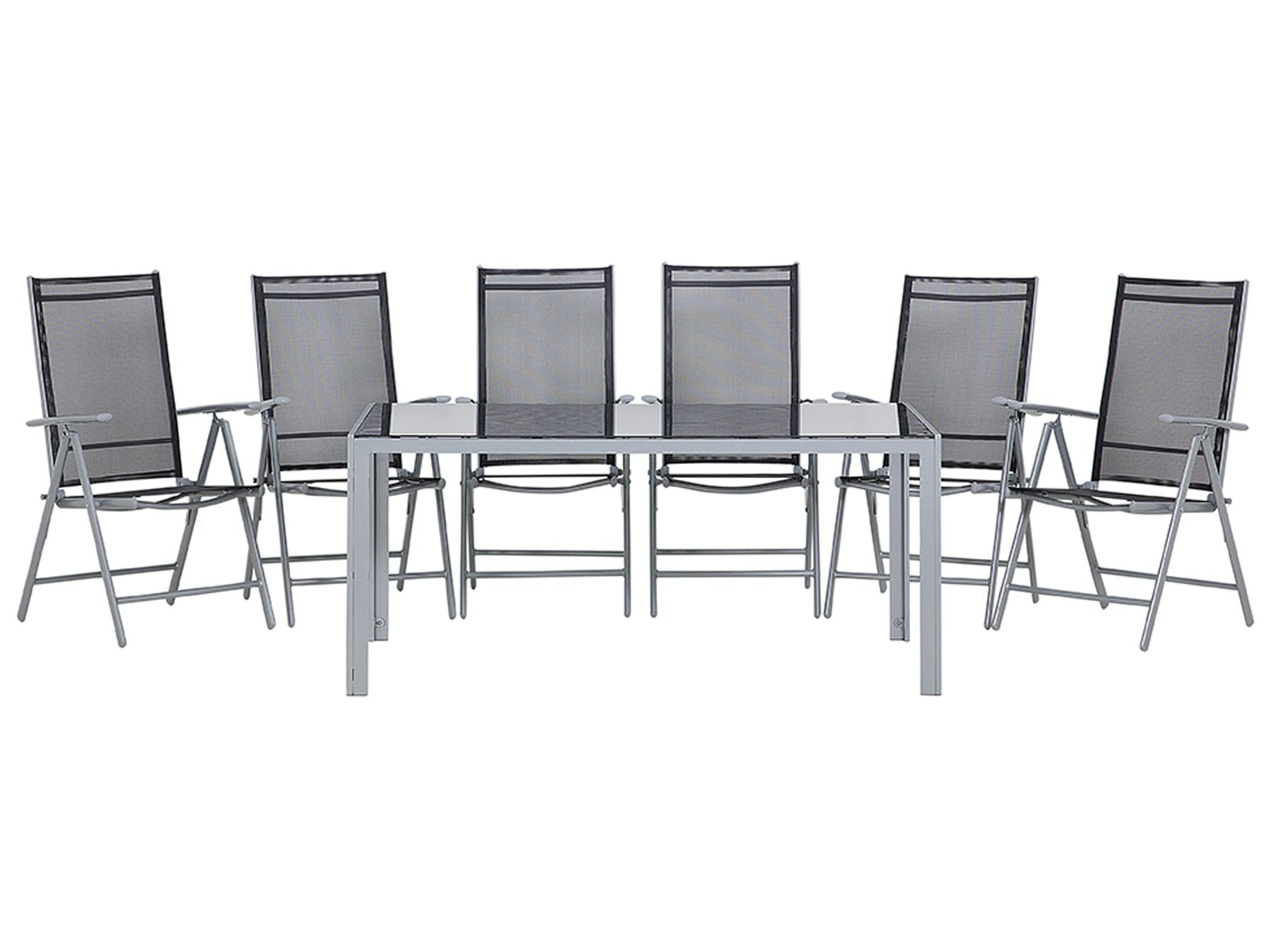 6 Seater CATANIA Black