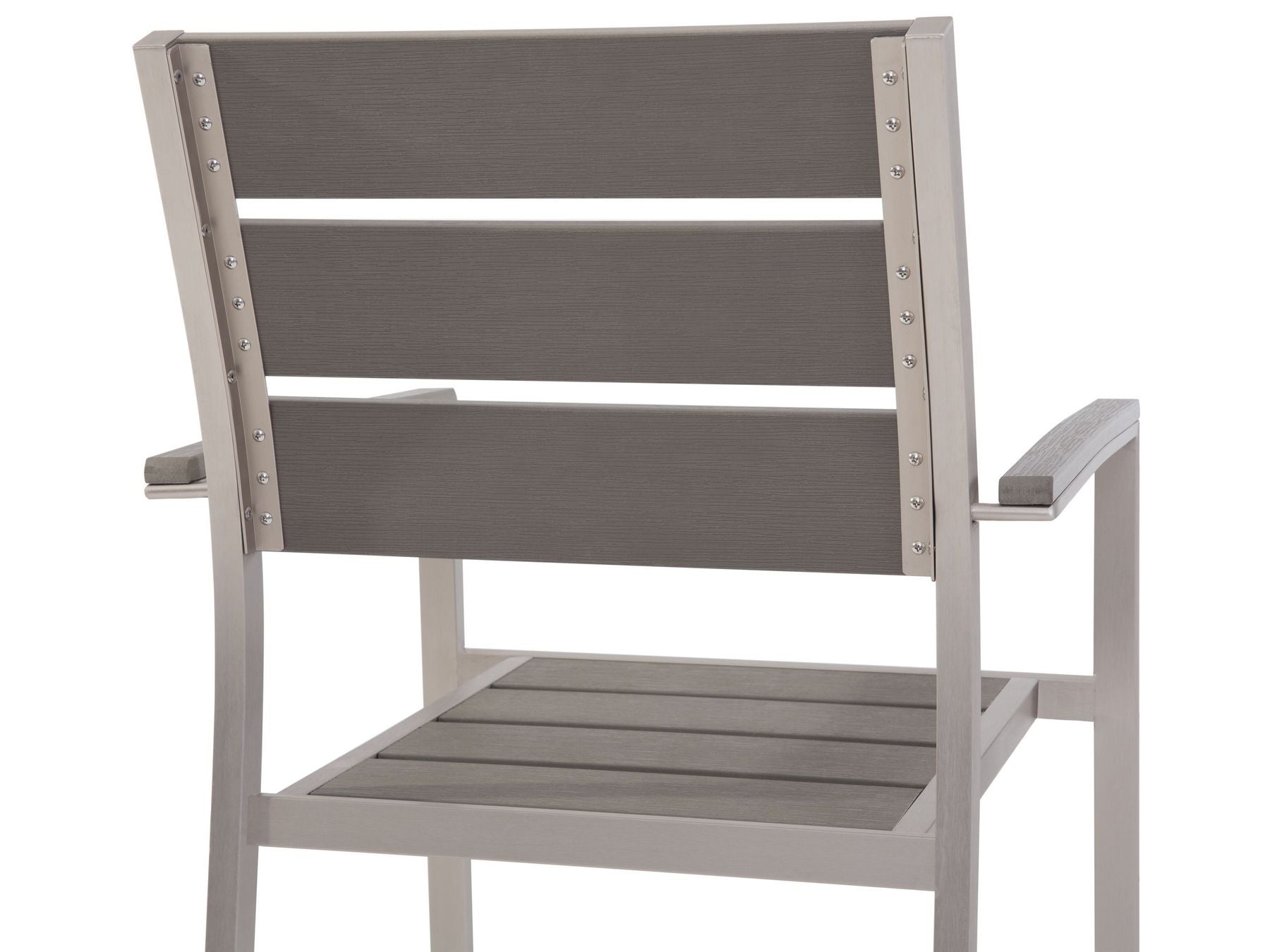 Garden Dining Set 6 Seater VERNIO Grey