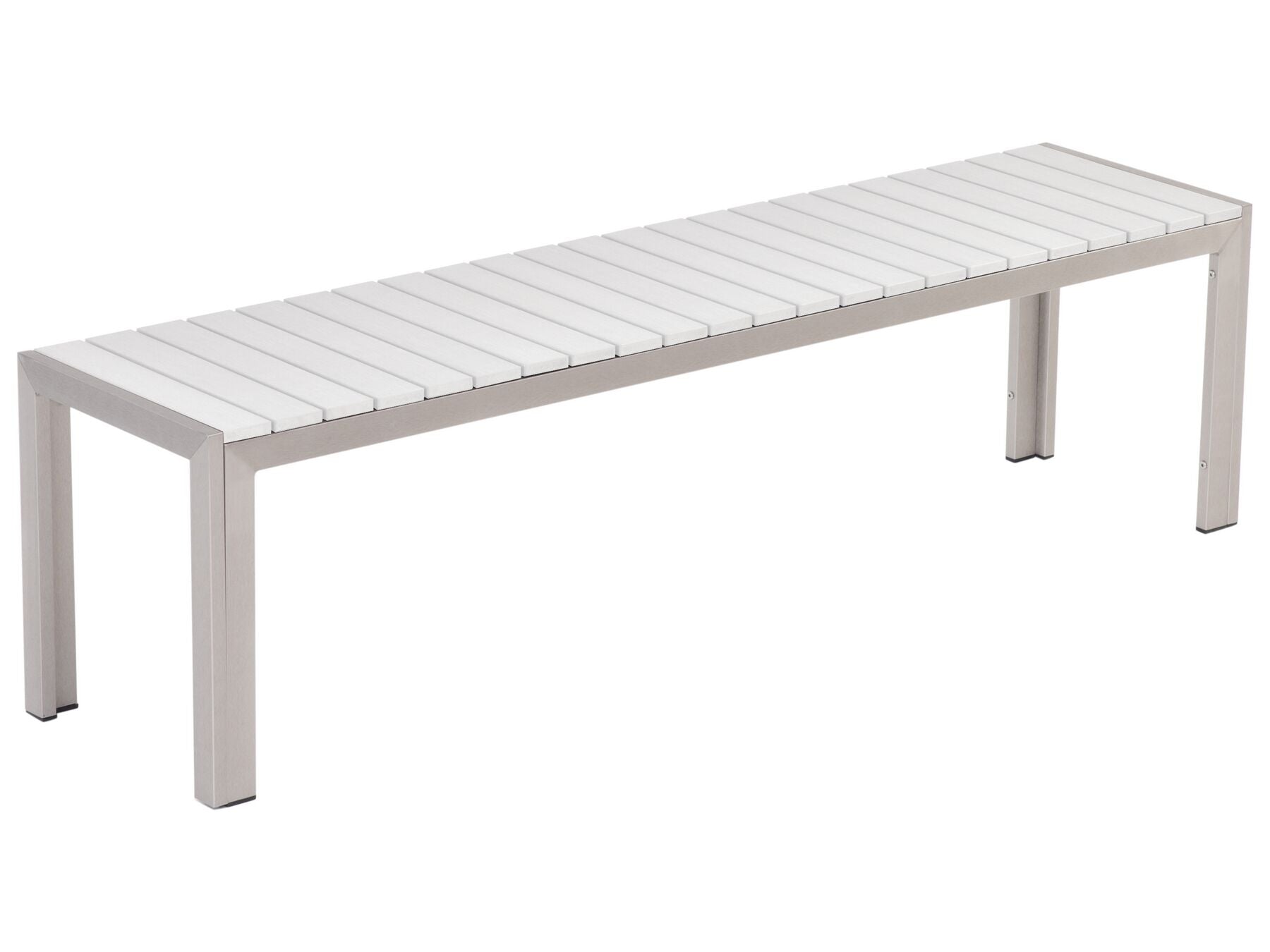 Garden Dining Set 6 Seater NARDO White