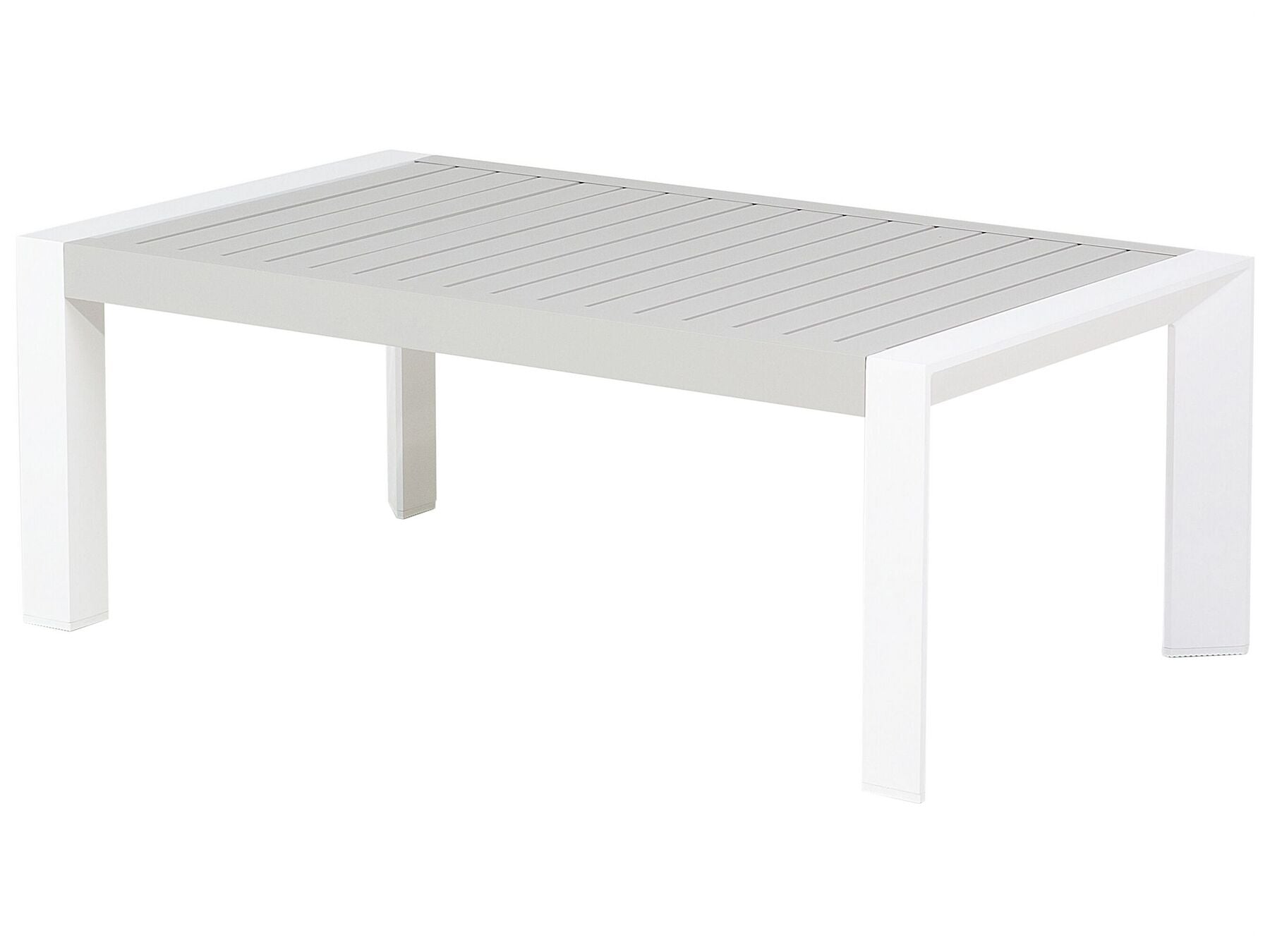 Garden Corner Sofa with Table 6 Seater CASTELLA Left Hand Metal Grey
