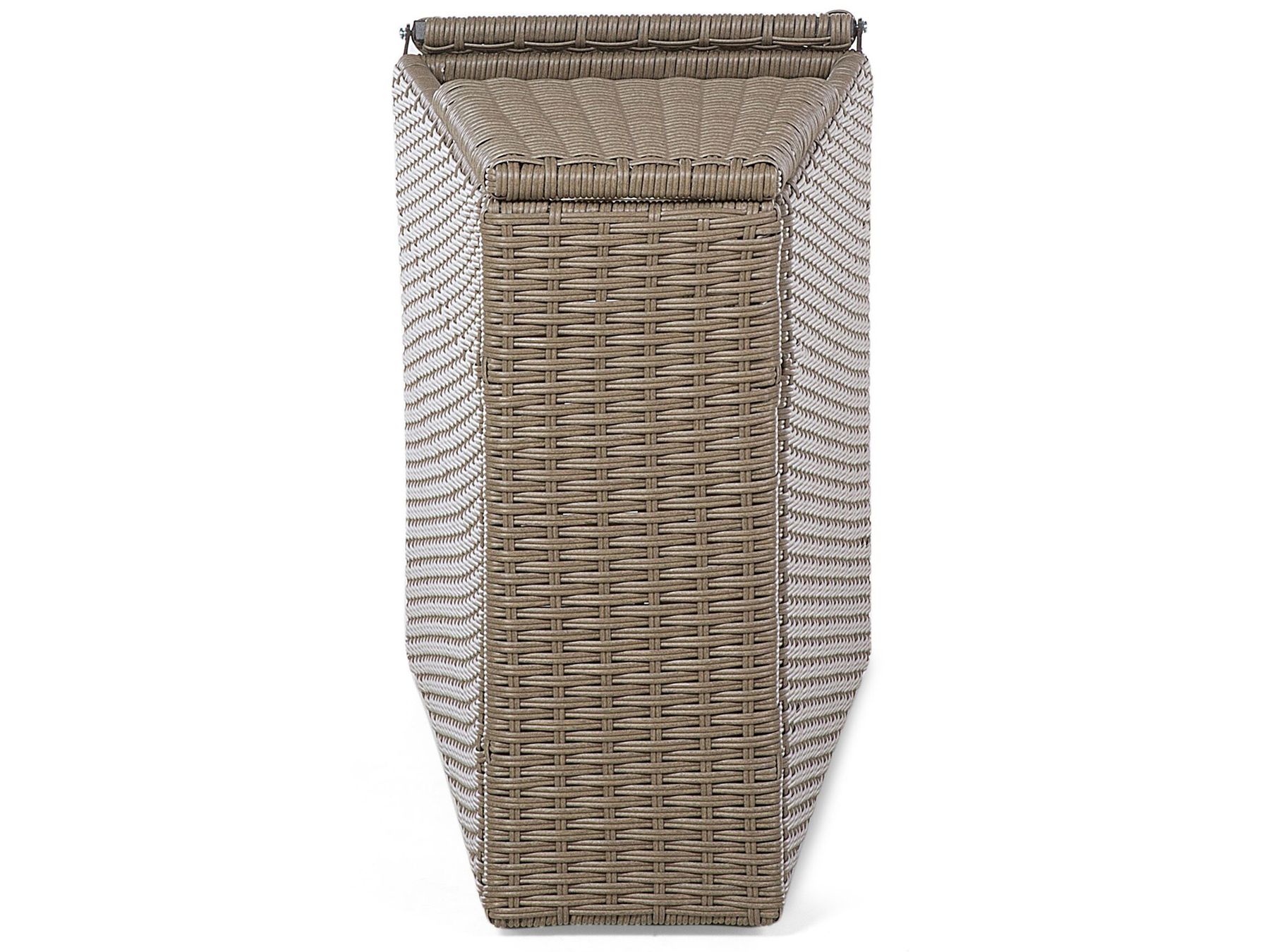 Garden Lounge Set with Table 9 Seater SEVERO PE Rattan Brown