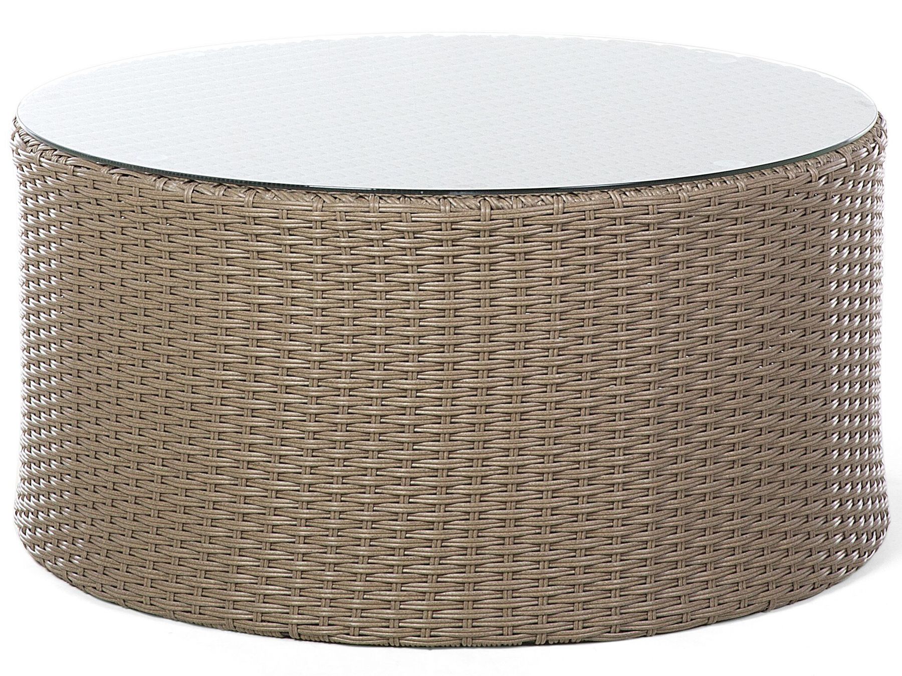 Garden Lounge Set with Table 9 Seater SEVERO PE Rattan Brown
