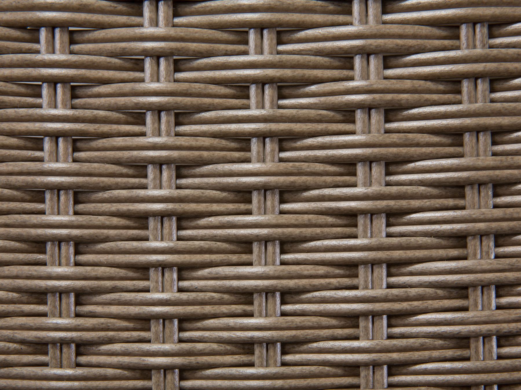 Garden Lounge Set with Table 9 Seater SEVERO PE Rattan Brown