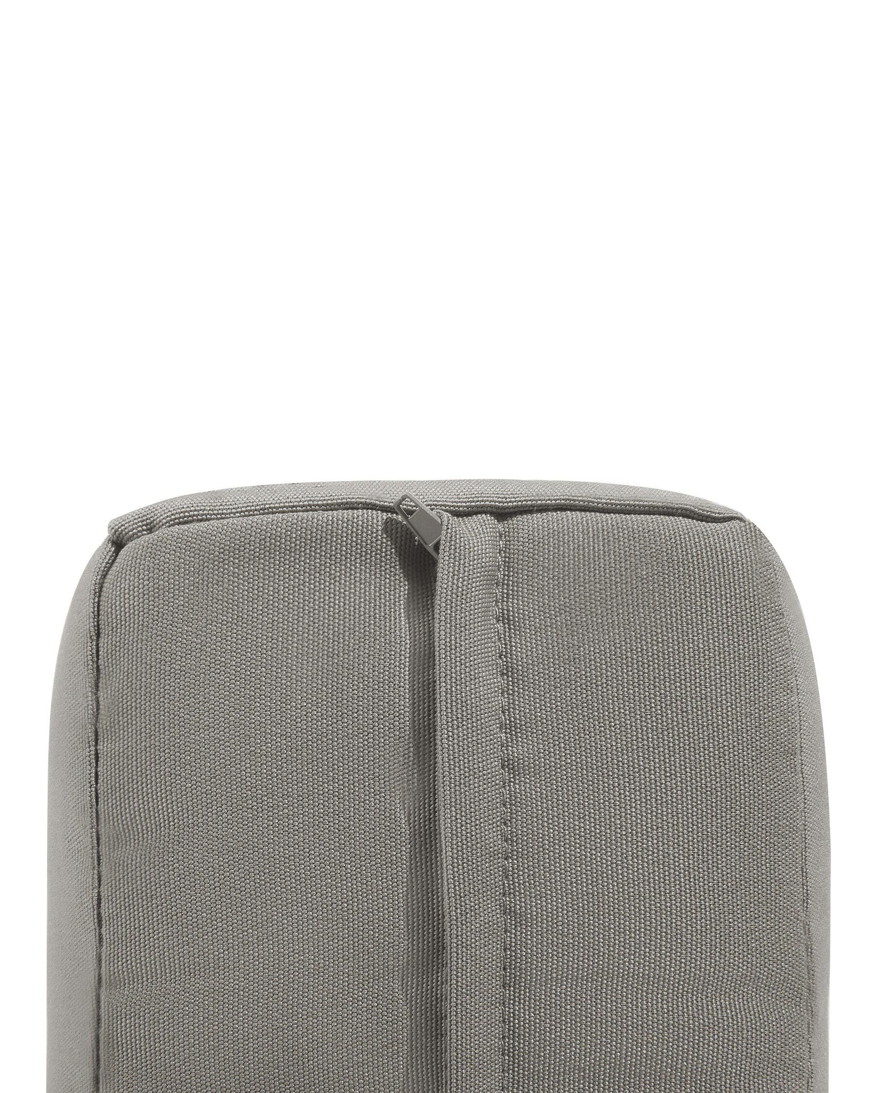 Garden Armchair SALERNO Metal Dark Grey