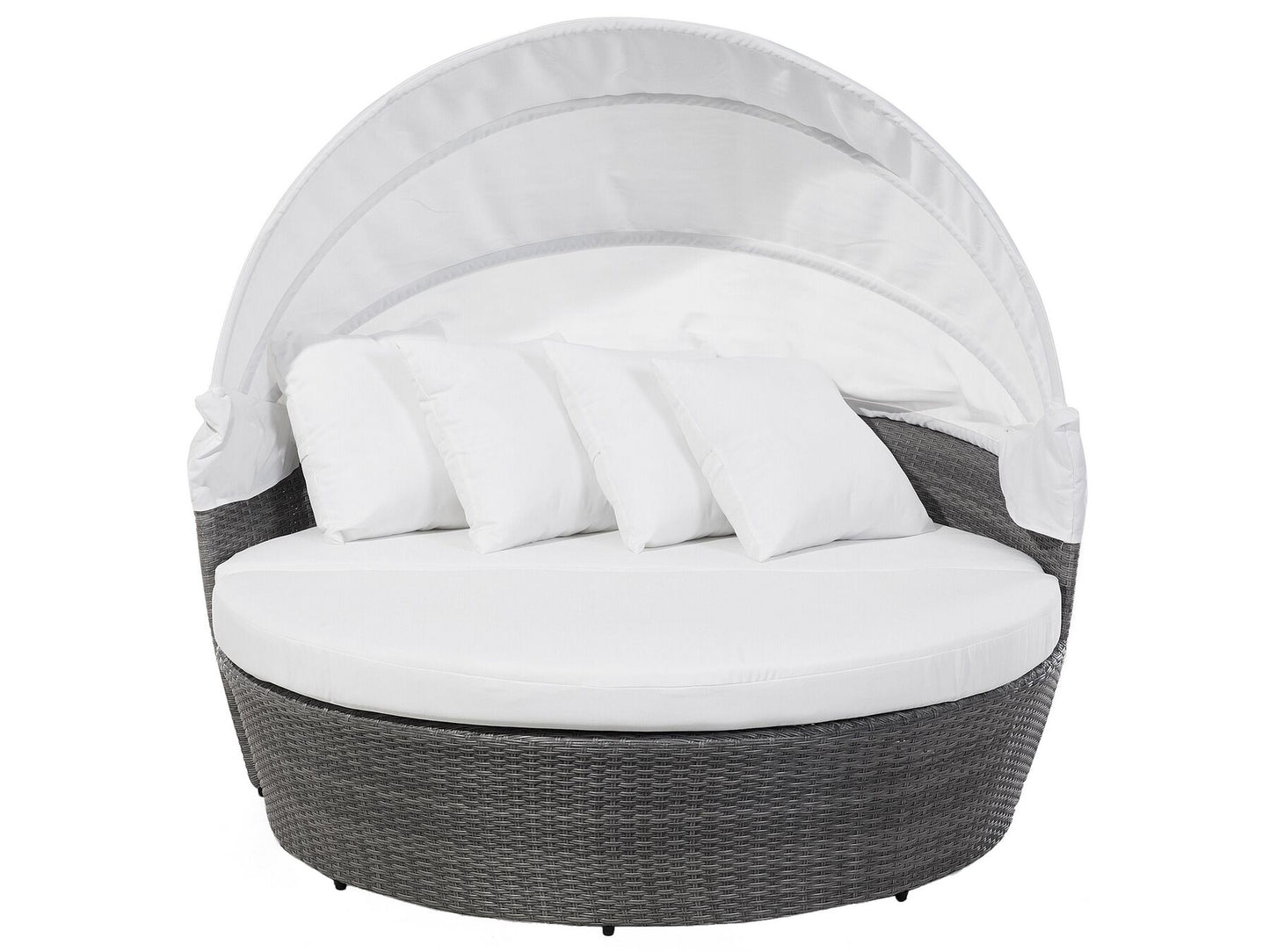 Garden Daybed Rattan Grey