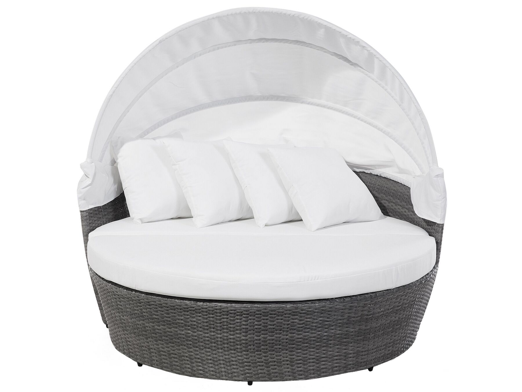 Garden Daybed Rattan Grey
