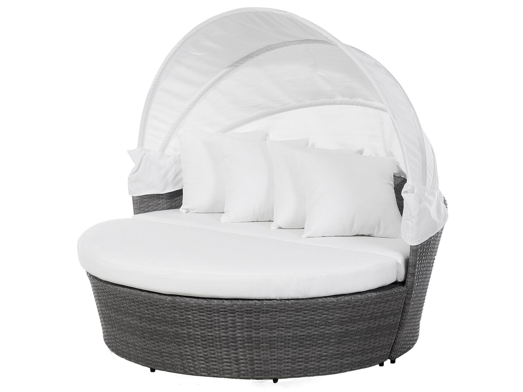 Garden Daybed Rattan Grey