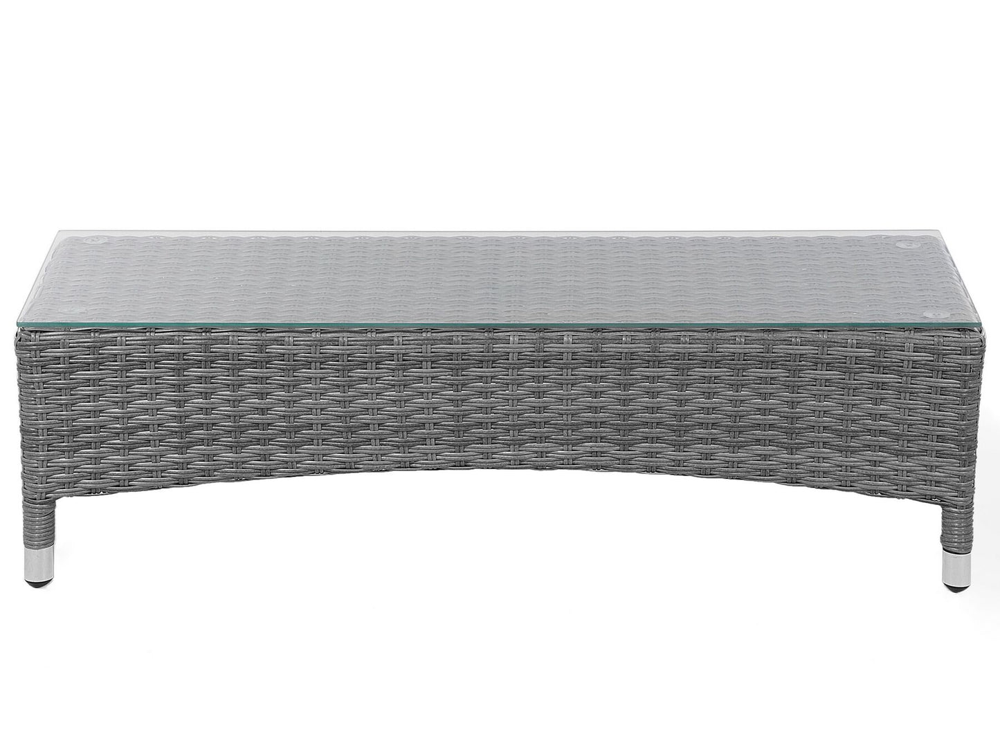 Garden Daybed Rattan Grey