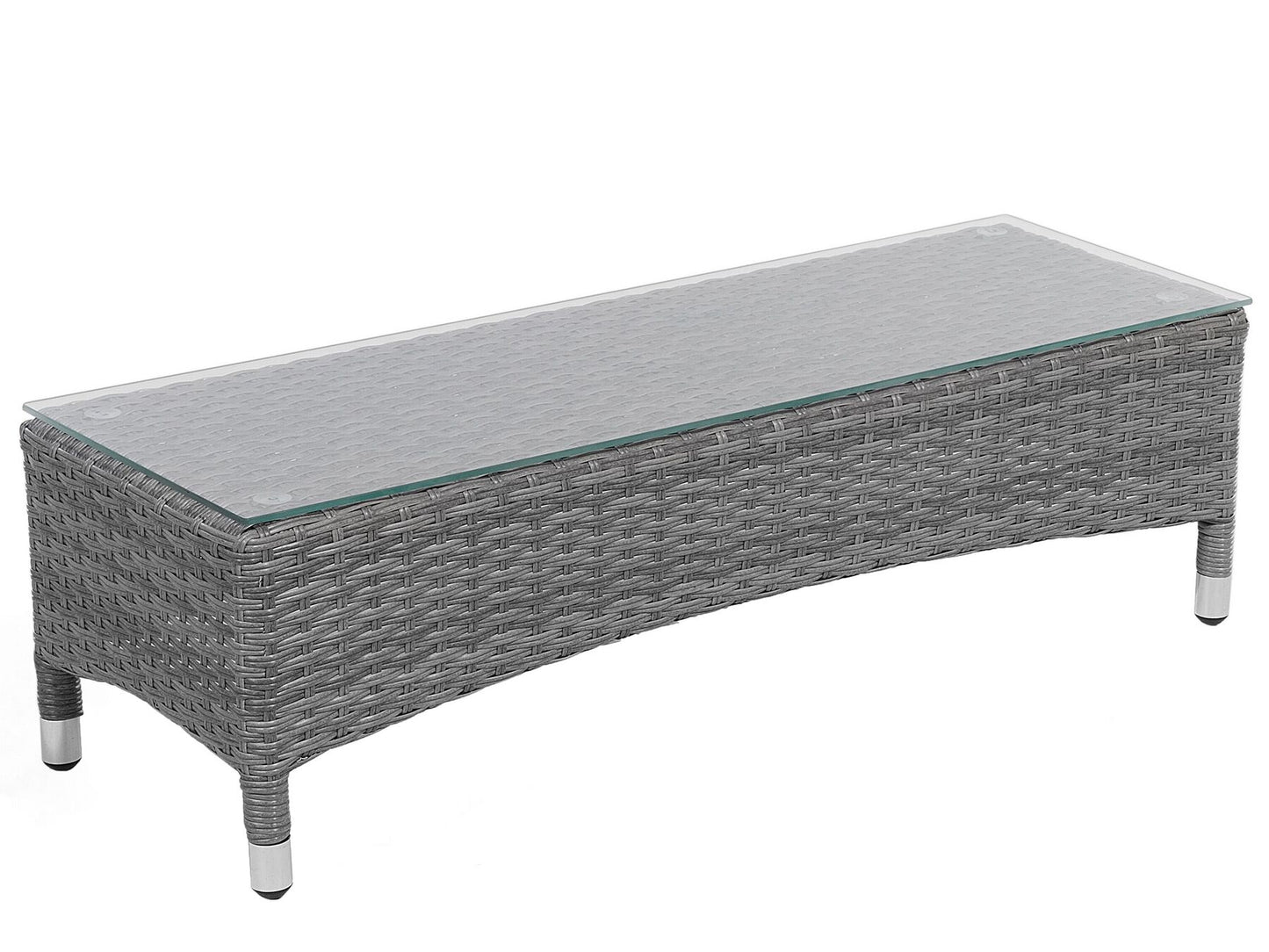 Garden Daybed Rattan Grey