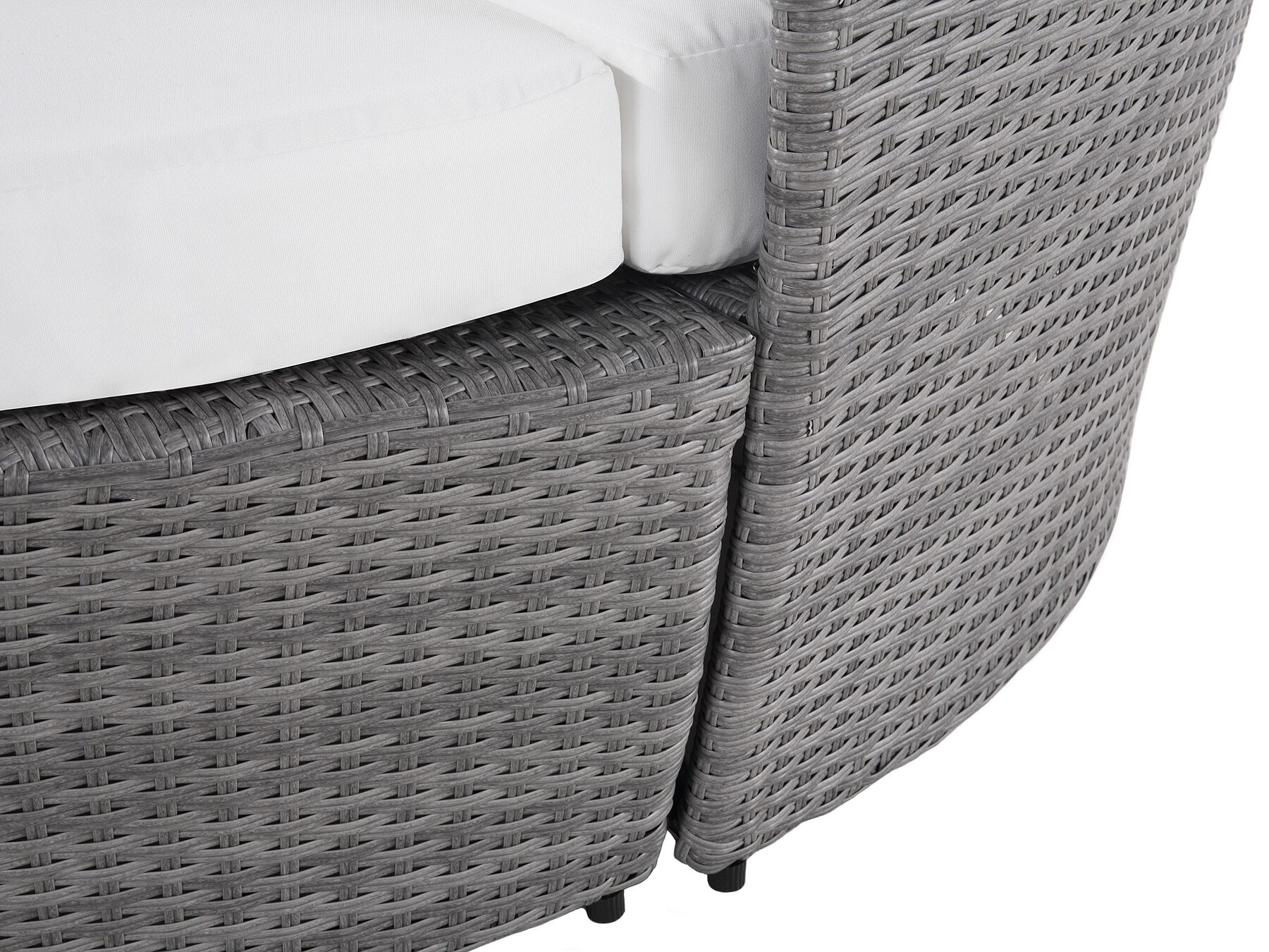 Garden Daybed Rattan Grey