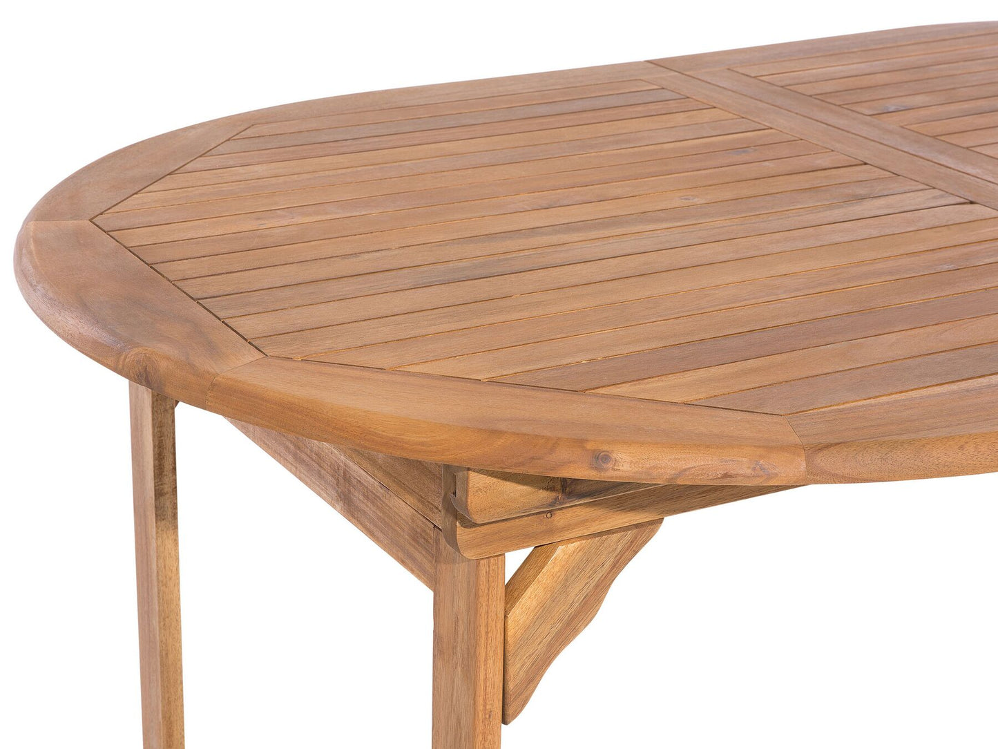 Garden Dining Set 8 Seater MAUI Acacia Wood Light Brown