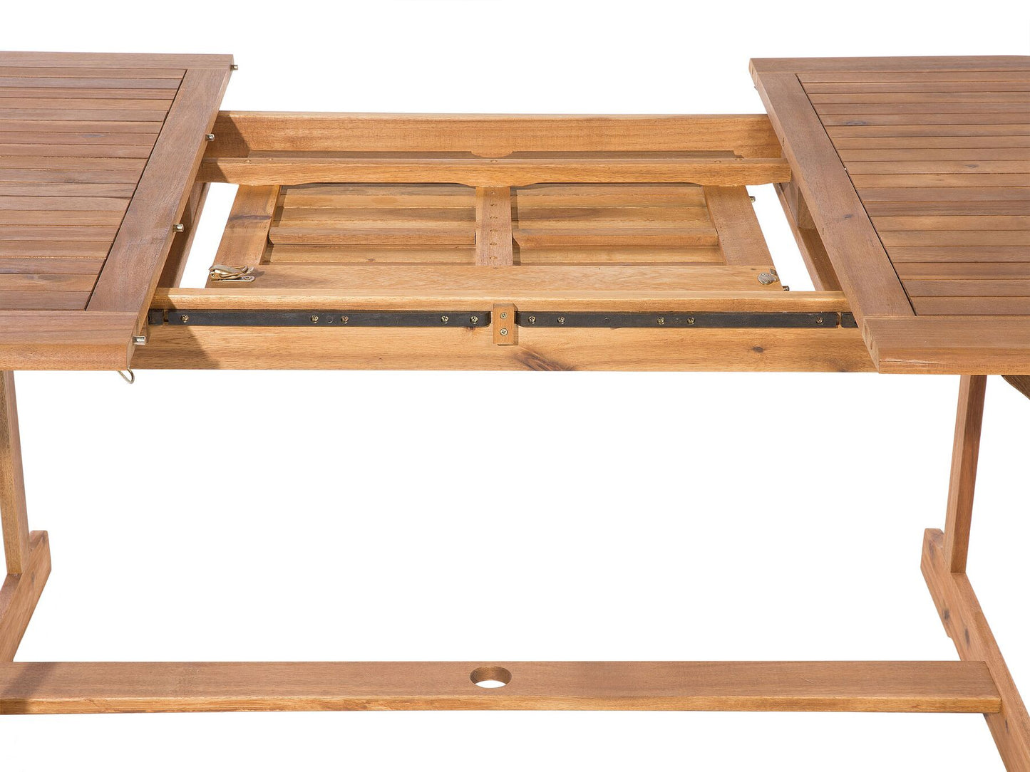 Garden Dining Set 8 Seater MAUI Acacia Wood Light Brown