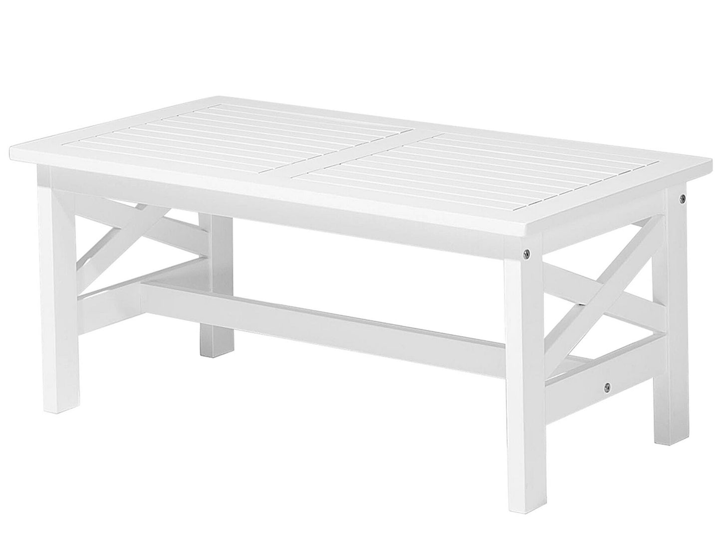 garden lounge set with table 4 seater baltic acacia wood dark blue