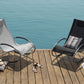 Rocking Sun Lounger Grey CAMPO