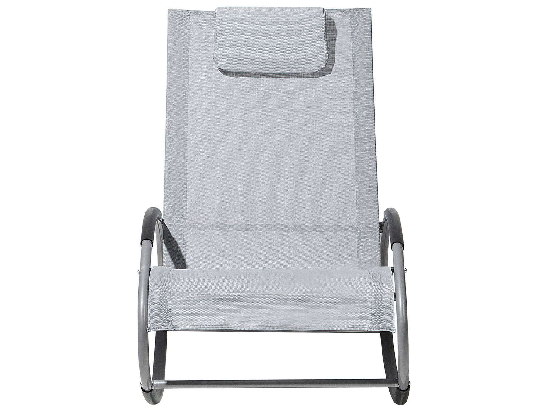 Rocking Sun Lounger Grey CAMPO