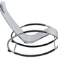 Rocking Sun Lounger Grey CAMPO