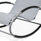 Rocking Sun Lounger Grey CAMPO