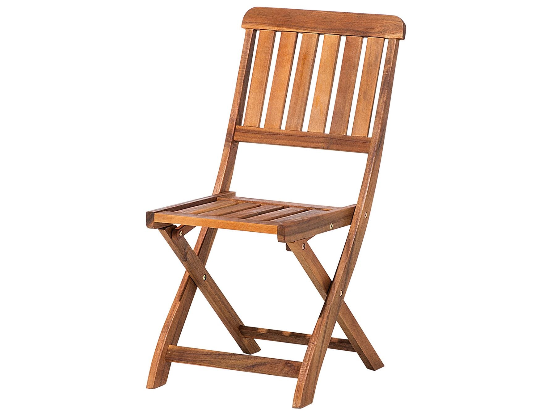 Garden Dining Set 6 Seater CENTO with Cushions Acacia Wood Brown