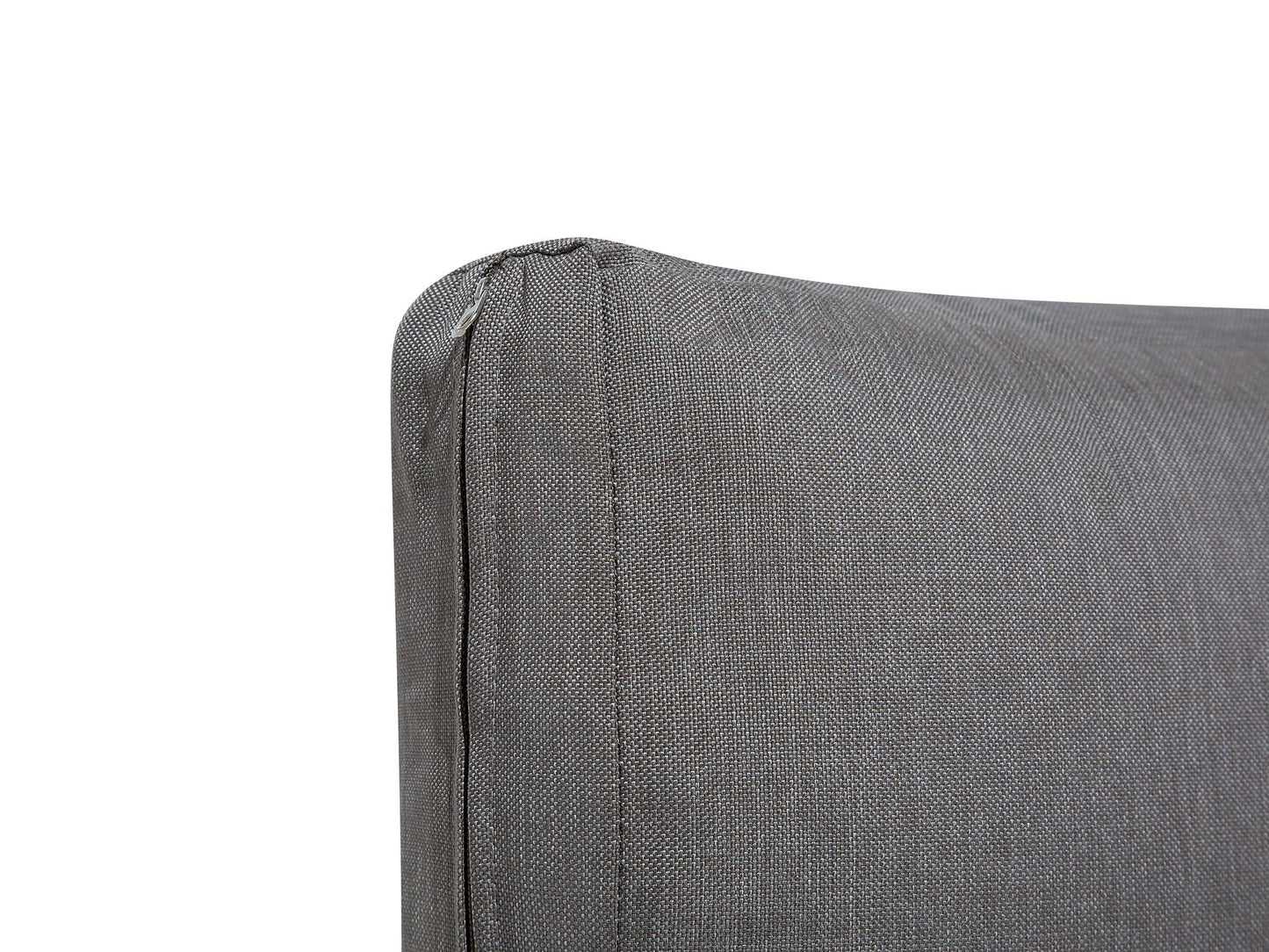 Garden Corner Sofa with Table 5 Seater Right Hand Rattan Grey