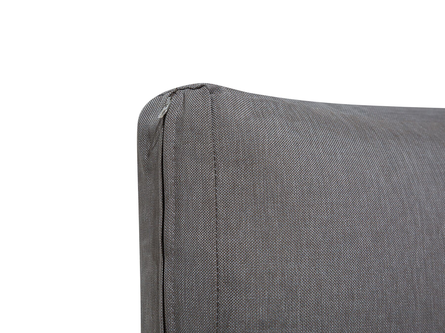 Garden Corner Sofa with Table 5 Seater Right Hand Rattan Grey