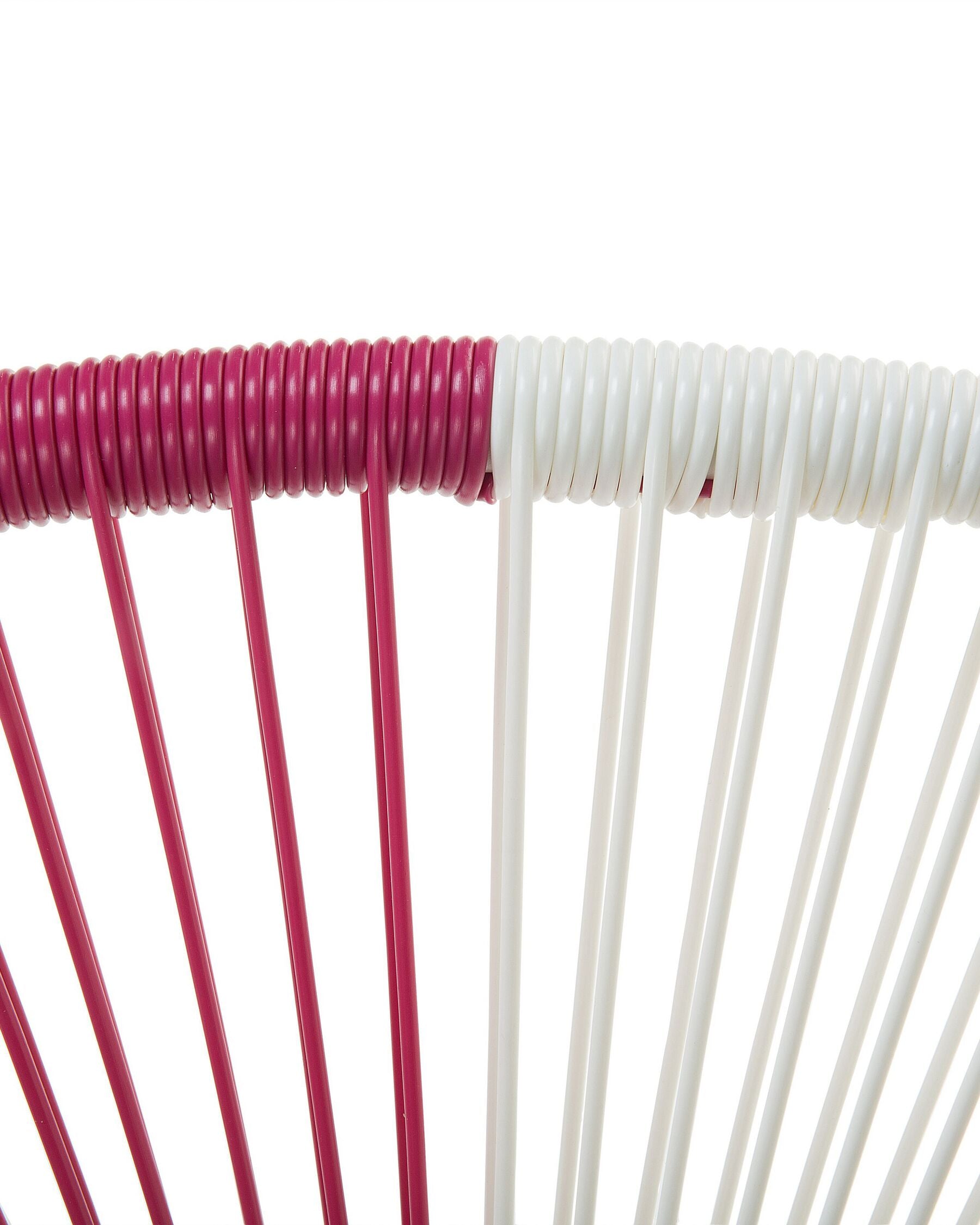 Garden Chair ACAPULCO PE Rattan Fuchsia Pink