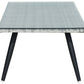 Garden Lounge Set with Table 4 Seater RAGUSA PE Rattan Grey