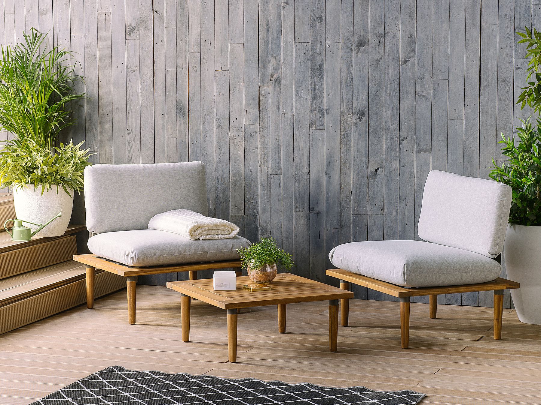 garden sofa 2 seater susua rattan natural