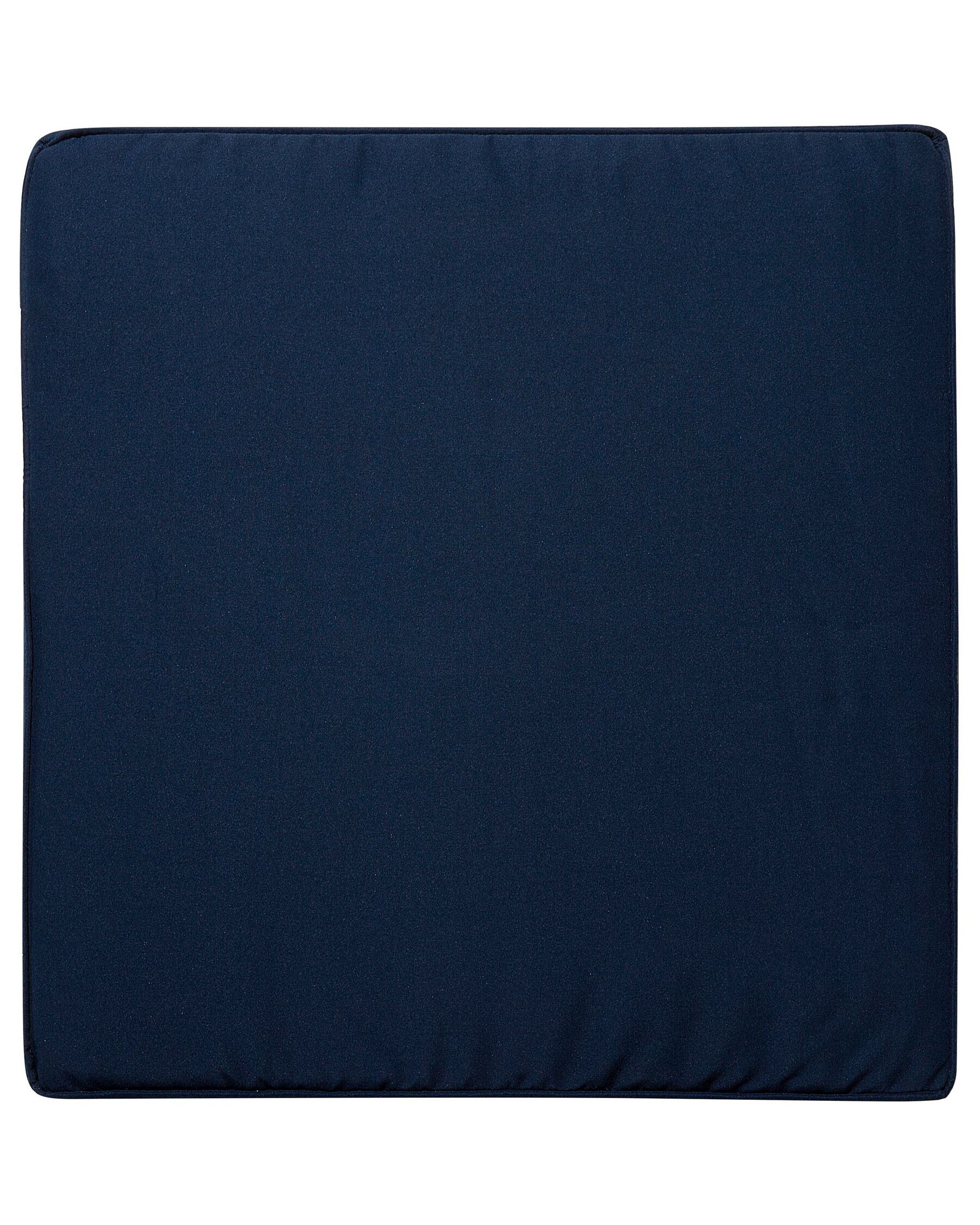 Garden Chair BALTIC Acacia Wood Navy Blue