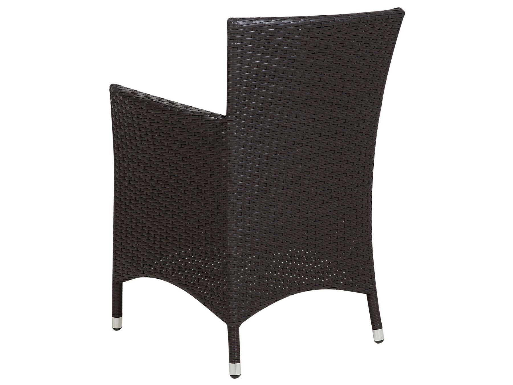 Garden Dining Set 8 Seater ITALY with Cushions PE Rattan Brown