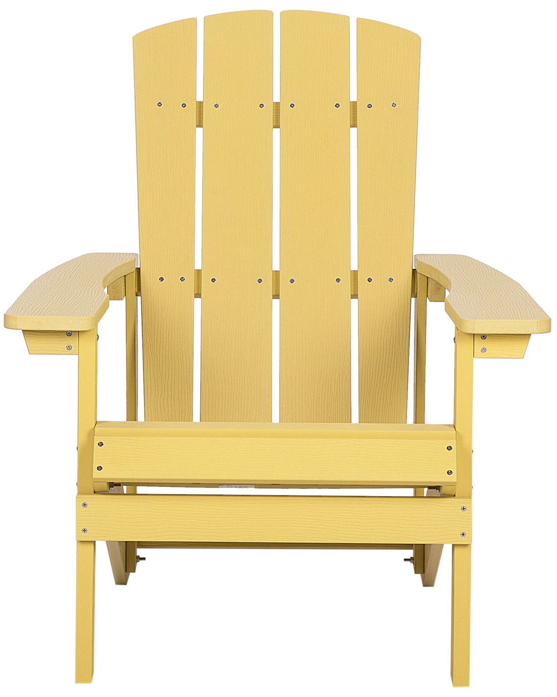 Garden Chair ADIRONDACK Yellow