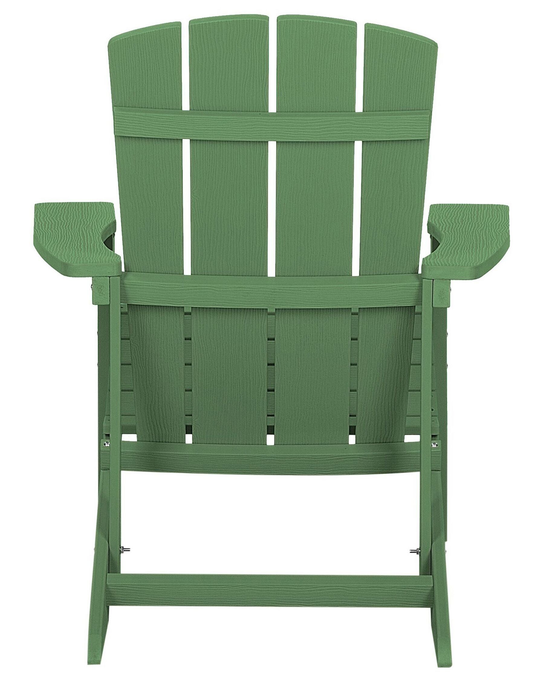 Garden Chair ADIRONDACK Green