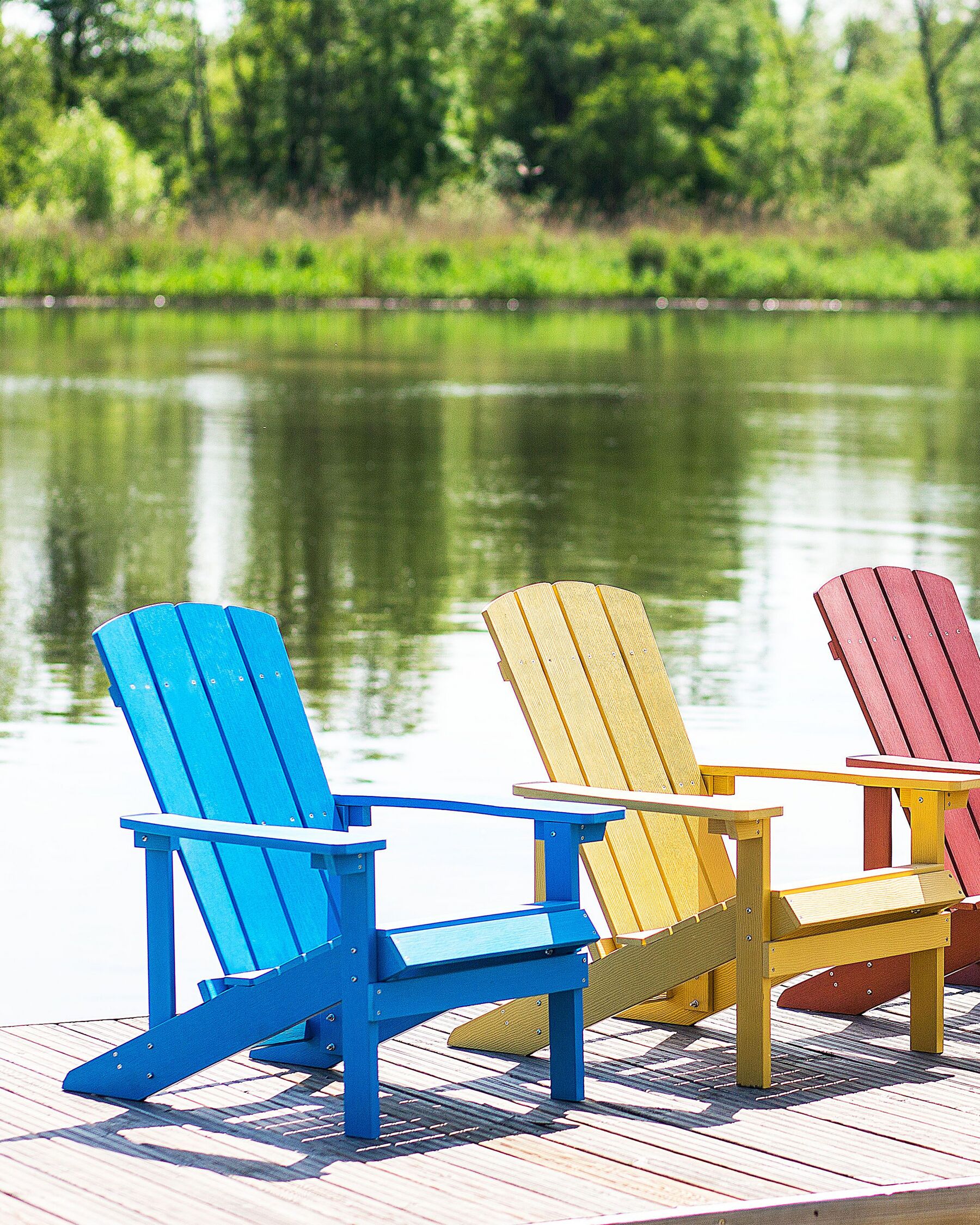 Garden Chair ADIRONDACK Blue