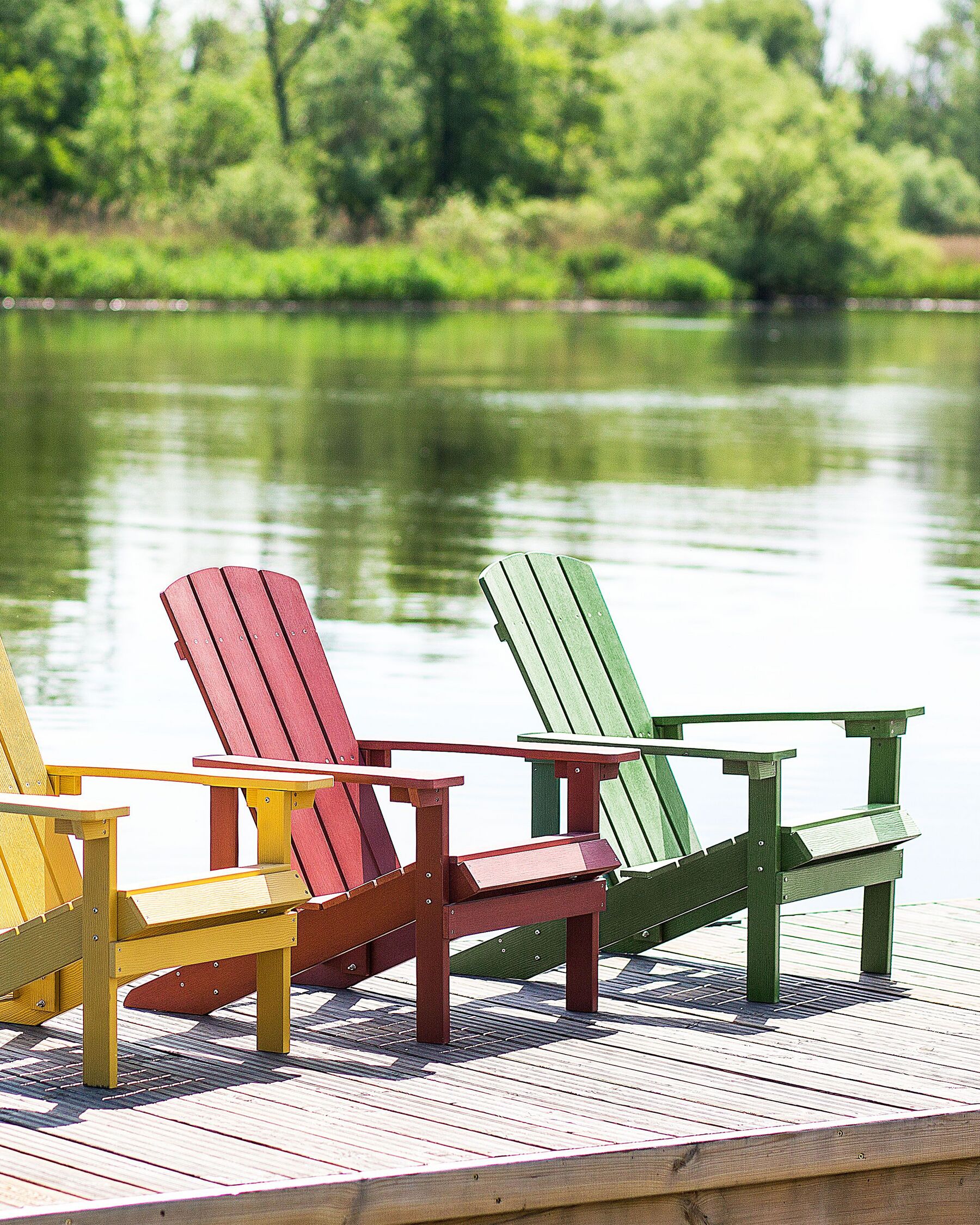 Garden Chair ADIRONDACK Green