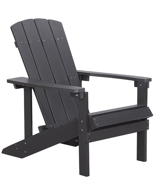 Garden Chair ADIRONDACK Dark Grey