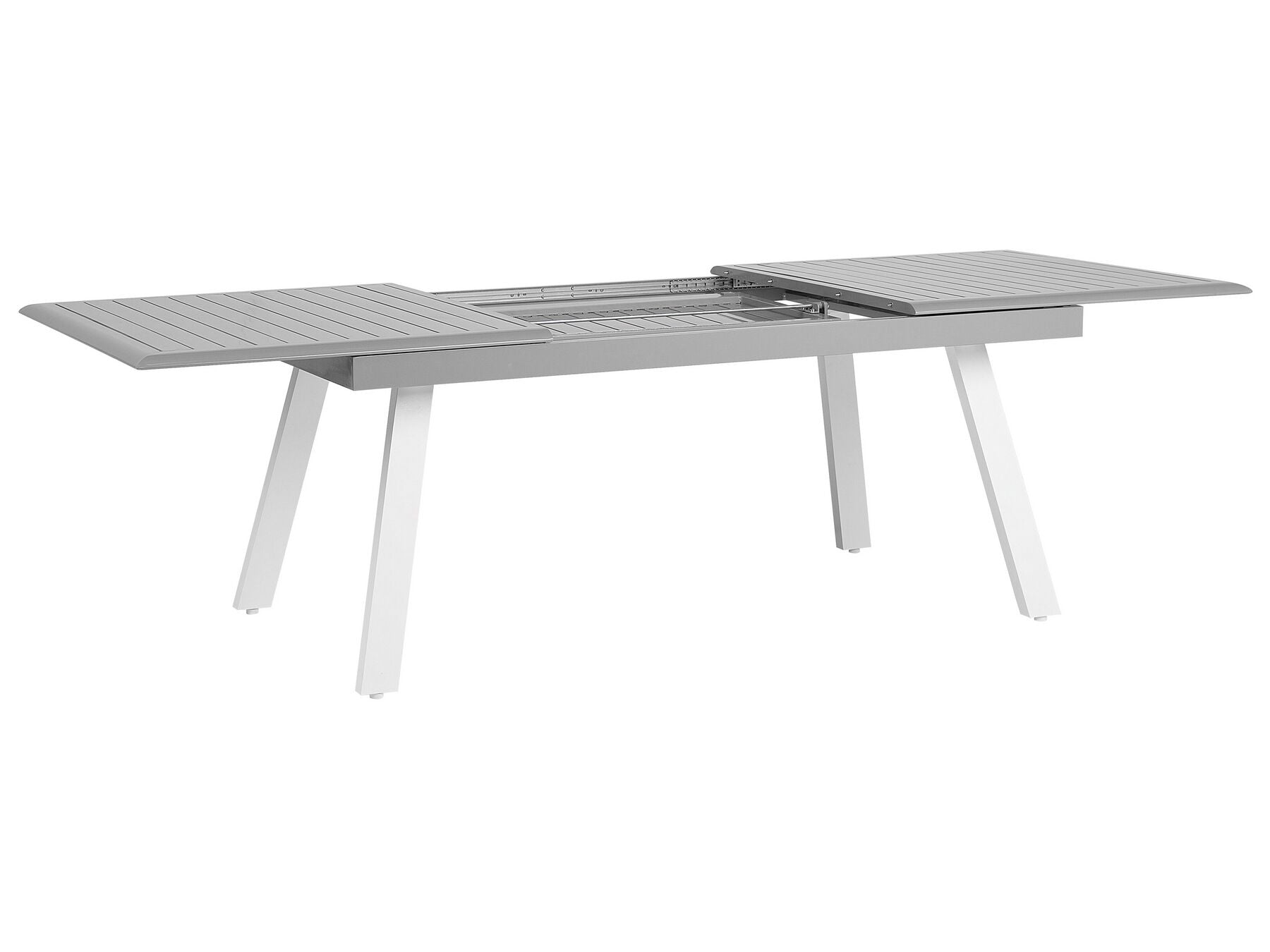 Garden Dining Set 6 Seater PERETA Metal Grey