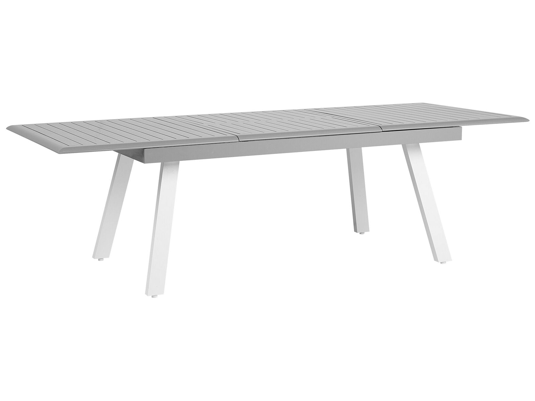 Garden Dining Set 6 Seater PERETA Metal Grey
