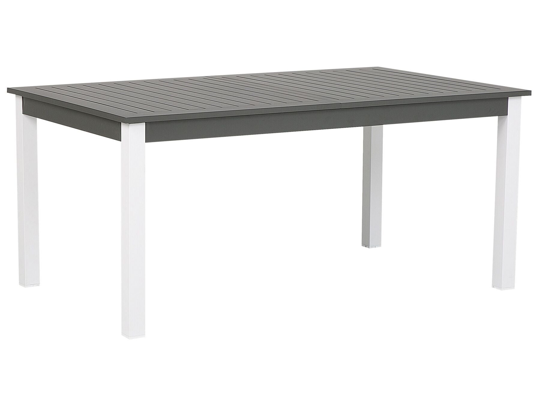 Garden Dining Set 6 Seater PANCOLE with Cushions Metal Grey
