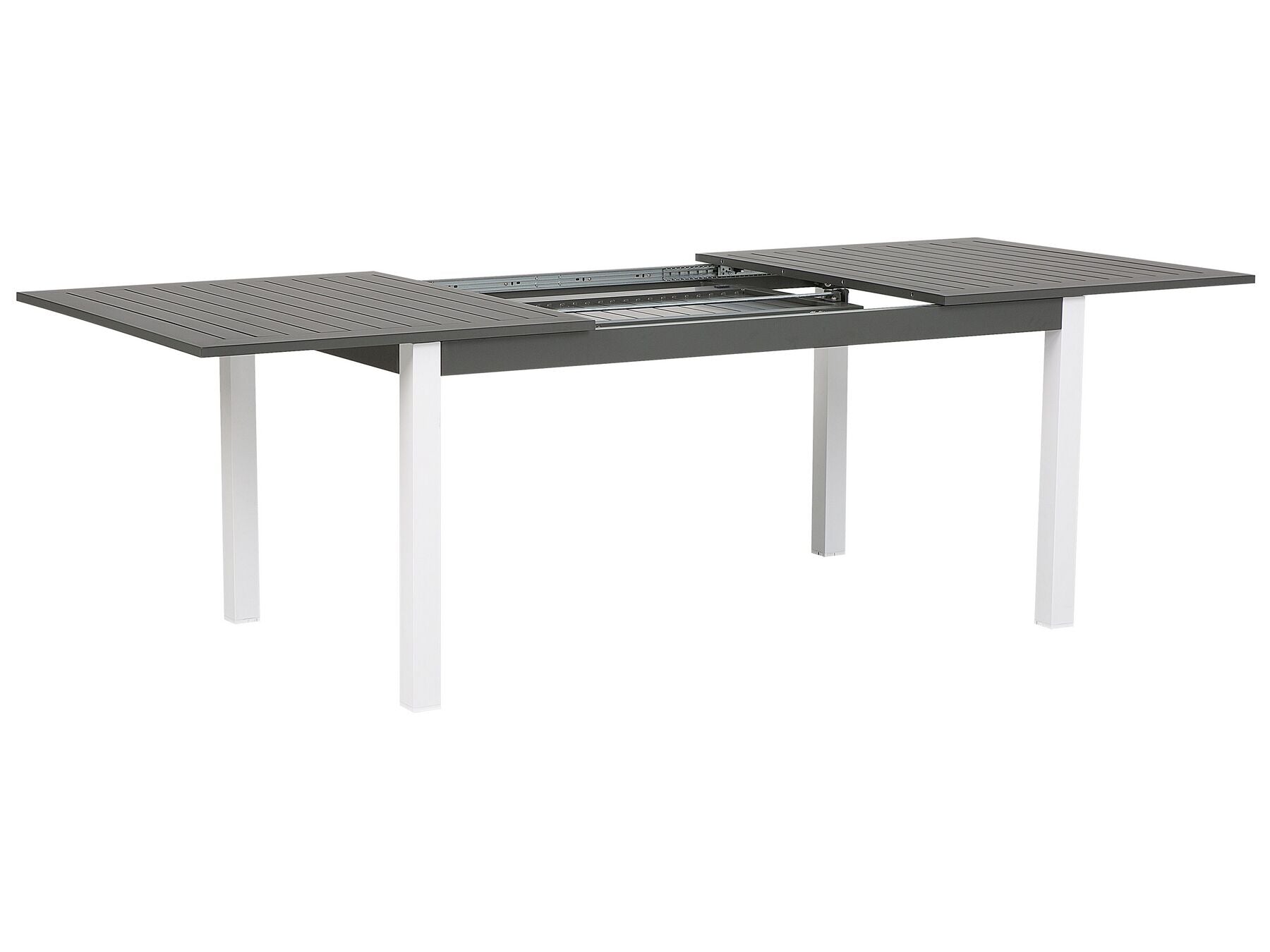 Garden Dining Set 6 Seater PANCOLE with Cushions Metal Grey