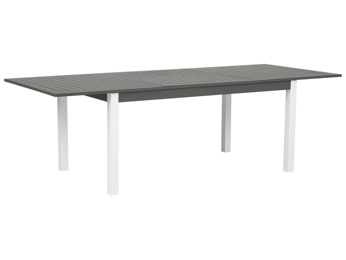 Garden Dining Set 6 Seater PANCOLE with Cushions Metal Grey